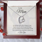 To My Mom Forever Love Necklace