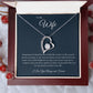 To My Wife foreverLove Necklace