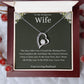 To My Gorgeous Wife Forever Love Necklace