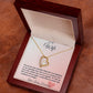 To My Wife Heart Forever Love Necklace