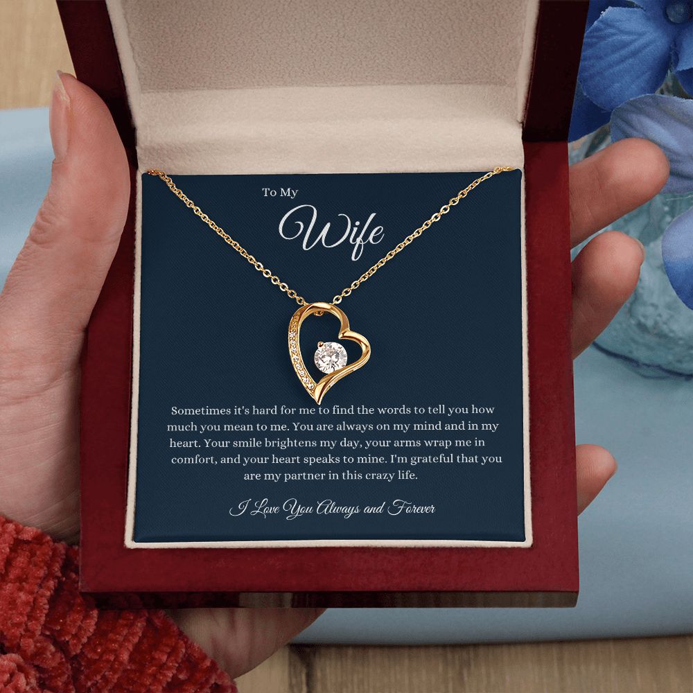 To My Wife foreverLove Necklace