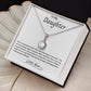 To My Daughter Eternal Hope Necklace