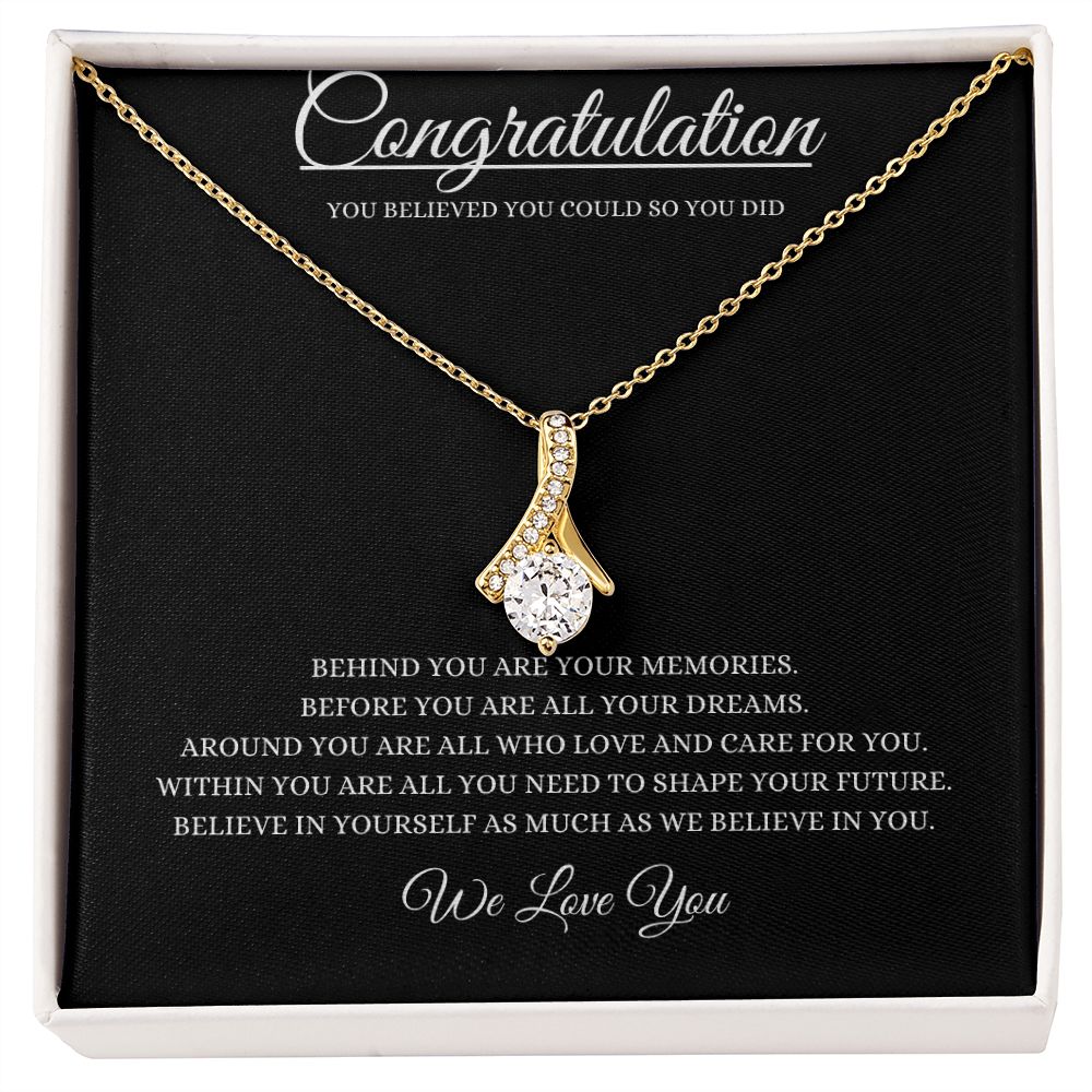Graduation Gift Necklace, Daughter Graduation Gift, College Graduation Gift, High School Senior Graduation Gift Alluring Beauty Necklace, Class Of 2024