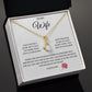 To My Wife Alluring Beauty Necklace
