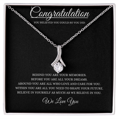 Graduation Gift Necklace, Daughter Graduation Gift, College Graduation Gift, High School Senior Graduation Gift Alluring Beauty Necklace, Class Of 2024