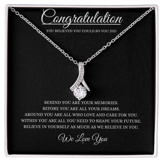 Graduation Gift Necklace, Daughter Graduation Gift, College Graduation Gift, High School Senior Graduation Gift Alluring Beauty Necklace, Class Of 2024