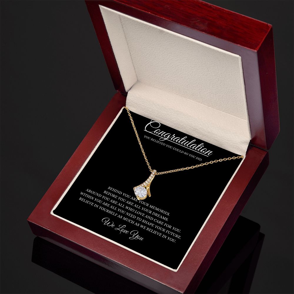 Graduation Gift Necklace, Daughter Graduation Gift, College Graduation Gift, High School Senior Graduation Gift Alluring Beauty Necklace, Class Of 2024