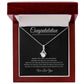Graduation Gift Necklace, Daughter Graduation Gift, College Graduation Gift, High School Senior Graduation Gift Alluring Beauty Necklace, Class Of 2024