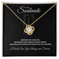 To My Soulmate Love Knot Necklace