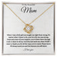 To My Beautiful Mom Love Knot