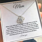 To My Beautiful Mom Love Knot