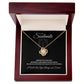 To My Soulmate Love Knot Necklace