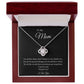 To My Mom Love Knot Necklace