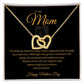 To Mom Interlocking Hearts from Son