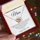 To Mom Interlocking Hearts from Son
