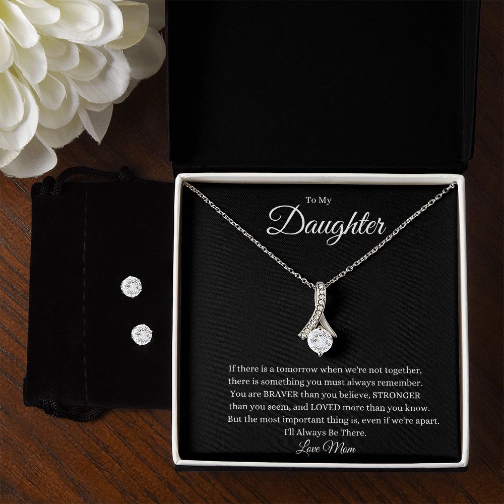 To My Daughter Alluring Beauty Necklace