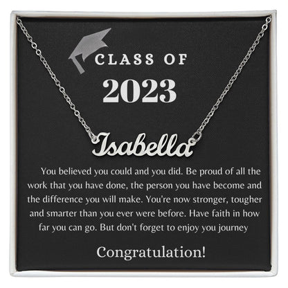 Class of 2023  Custom Necklace
