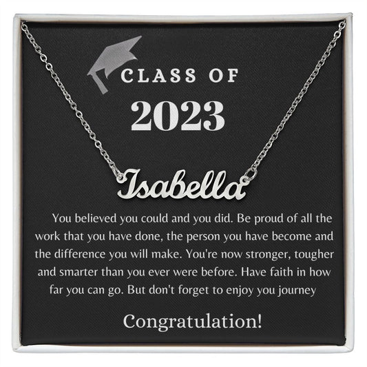 Class of 2023  Custom Necklace
