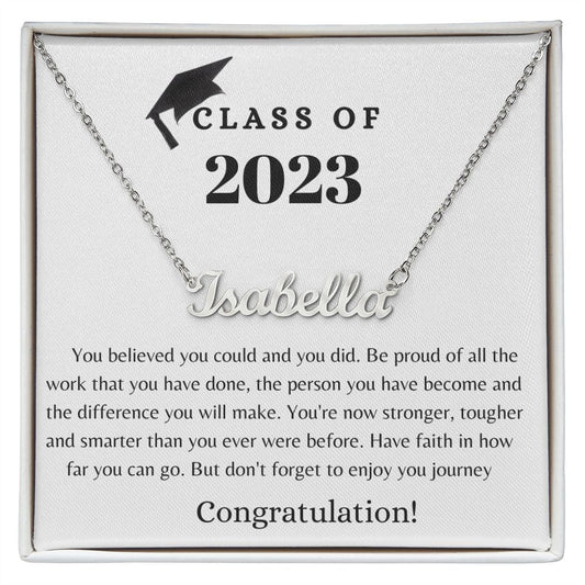 Class of 2023 Custom Necklace