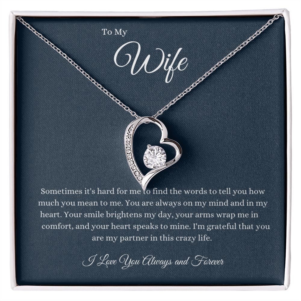To My Wife foreverLove Necklace