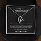 To My Soulmate Forever Love Necklace