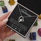 To My Soulmate Forever Love Necklace