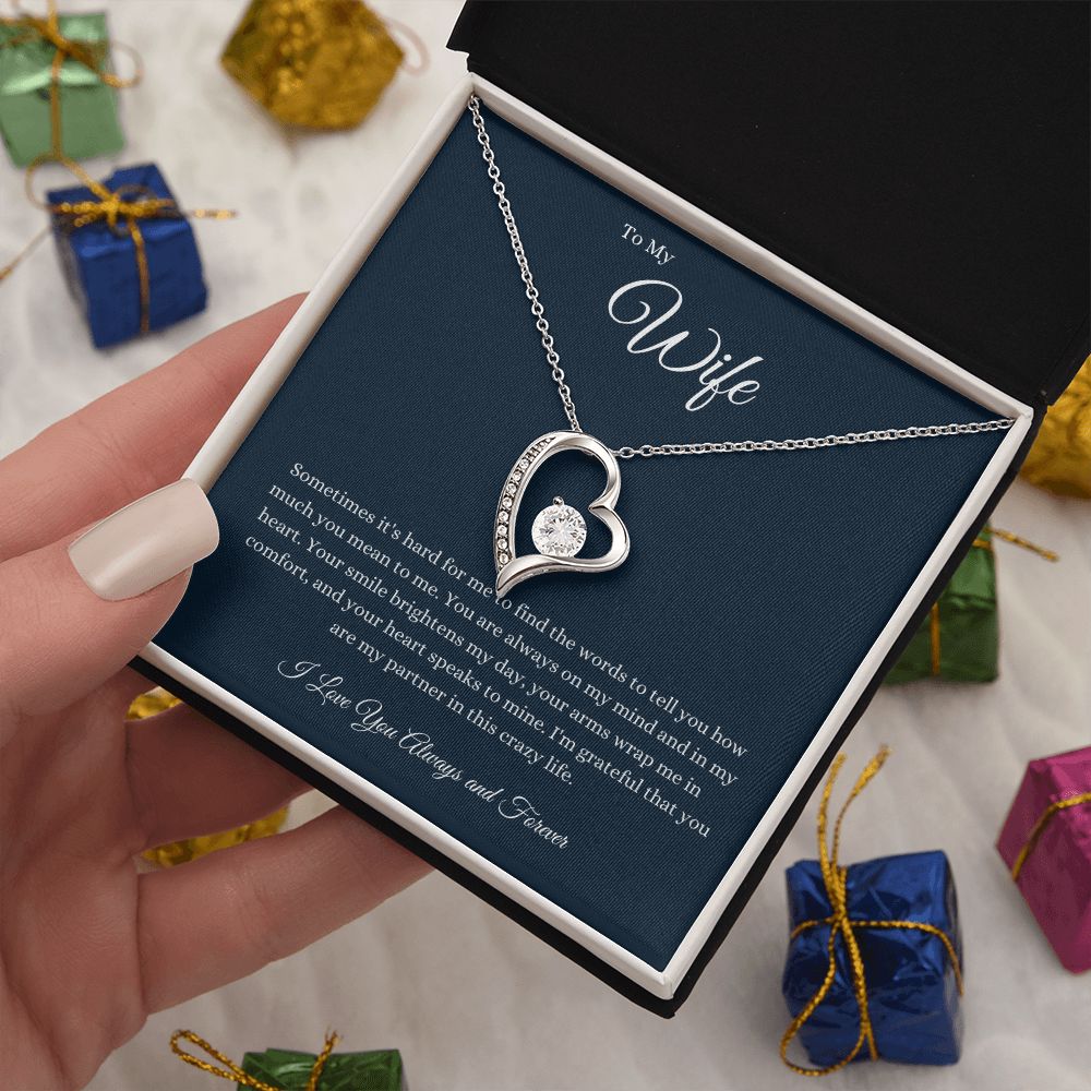 To My Wife foreverLove Necklace