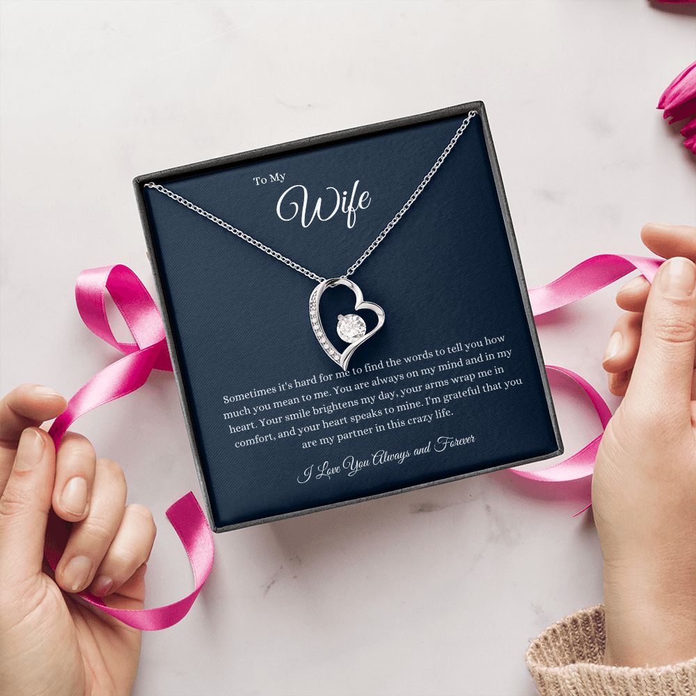 To My Wife foreverLove Necklace