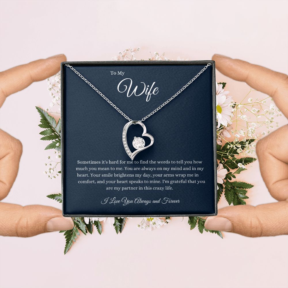 To My Wife foreverLove Necklace