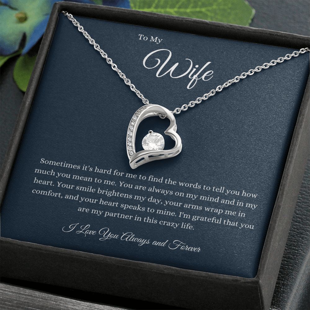 To My Wife foreverLove Necklace