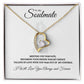 To My Soulmate Forever Love Necklace