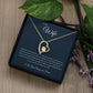 To My Wife foreverLove Necklace