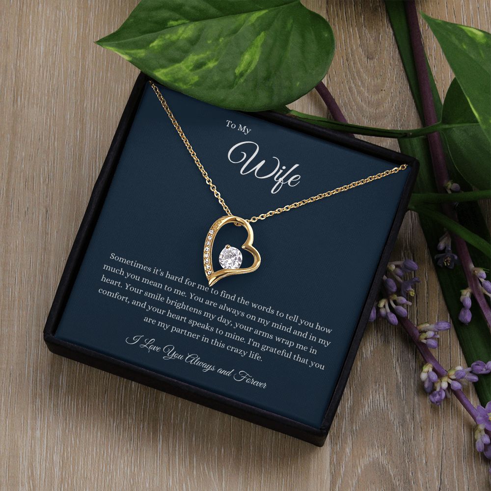 To My Wife foreverLove Necklace