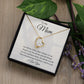 To My Mom Forever Love Necklace