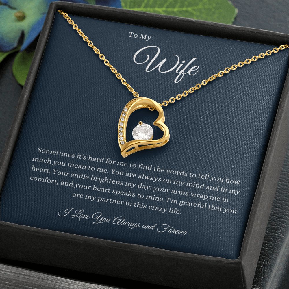To My Wife foreverLove Necklace